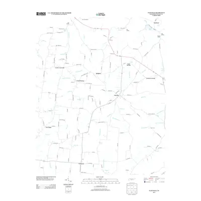 2013 Map of Flintville, 2013 Print