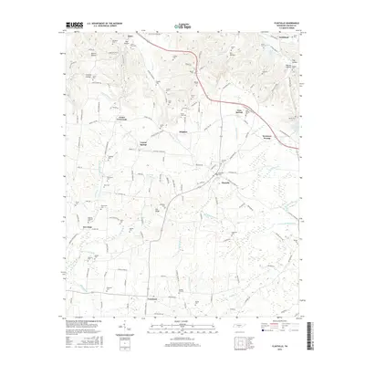 2016 Map of Flintville, 2016 Print