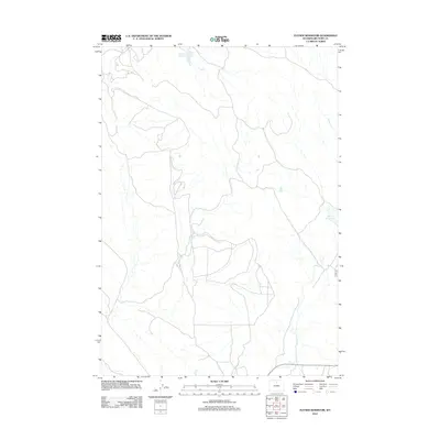 2012 Map of Flitner Reservoir, 2012 Print