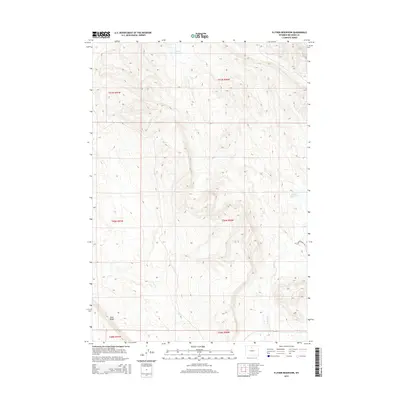 2015 Map of Flitner Reservoir, 2015 Print