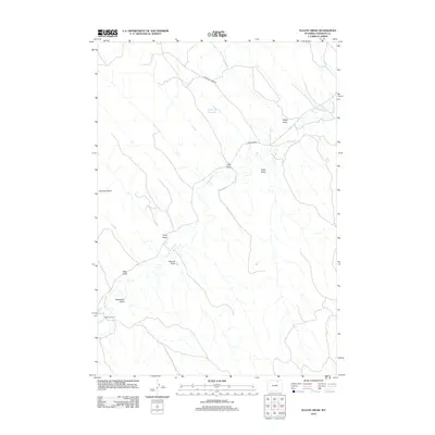 2012 Map of Floate Draw, 2012 Print