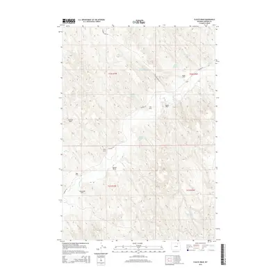 2015 Map of Floate Draw, 2015 Print