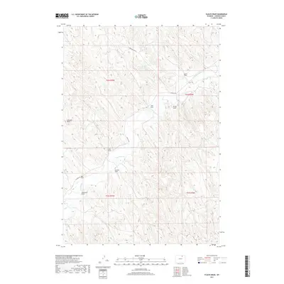 2017 Map of Floate Draw, 2017 Print