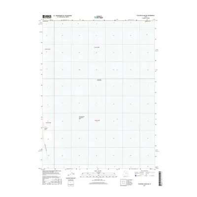 2017 Map of Floating Island NE, 2017 Print