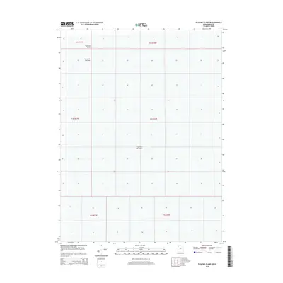 2014 Map of Floating Island SW, 2014 Print