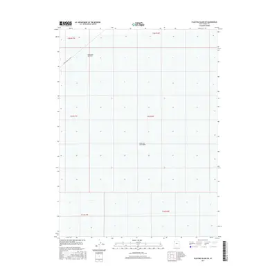2017 Map of Floating Island SW, 2017 Print