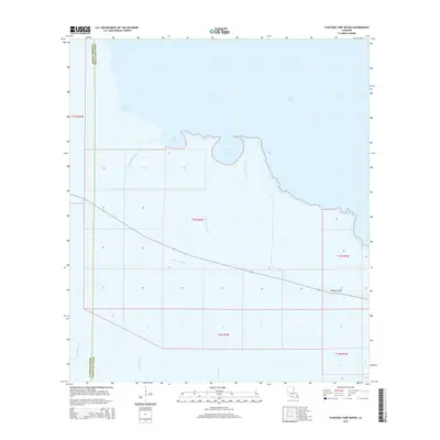 2015 Map of Floating Turf Bayou, 2015 Print