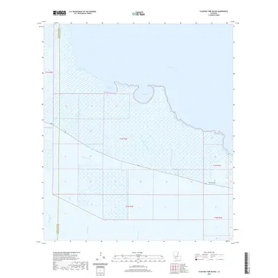 2020 Map of Floating Turf Bayou, 2020 Print