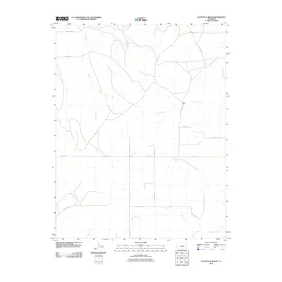 2010 Map of Floating W Ranch, 2010 Print