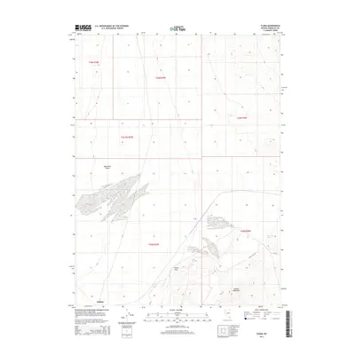 2014 Map of Floka, 2014 Print