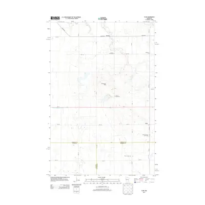 2013 Map of Flom, 2013 Print