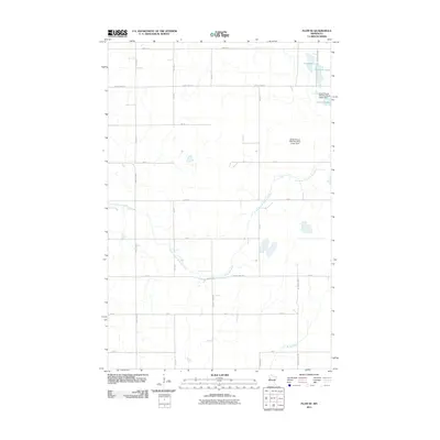 2011 Map of Flom SE, 2011 Print