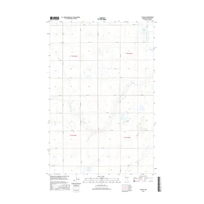 2016 Map of Flom SE, 2016 Print