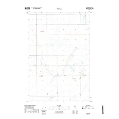 2019 Map of Flom SE, 2019 Print