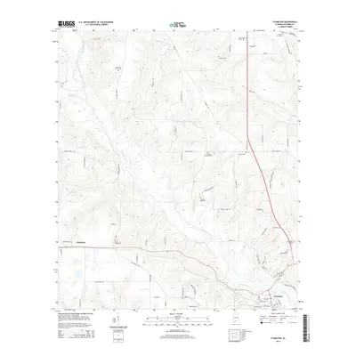 2014 Map of Flomaton, 2014 Print