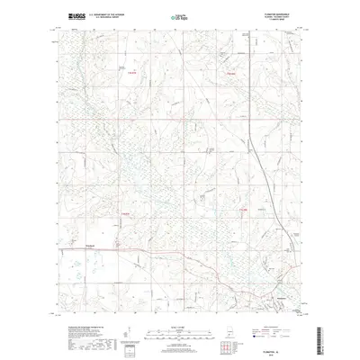 2018 Map of Flomaton, 2018 Print