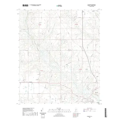 2020 Map of Flomaton, 2020 Print