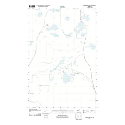 2010 Map of Floodwood Lake, 2010 Print