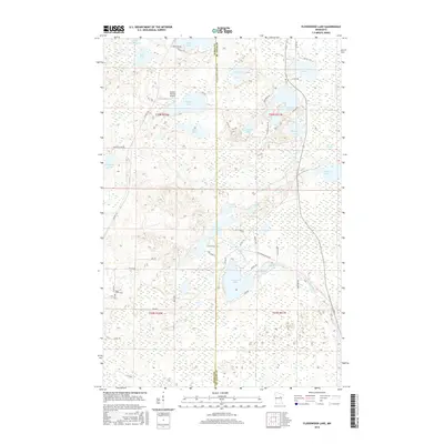 2016 Map of Floodwood Lake, 2016 Print