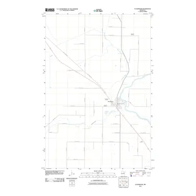 2010 Map of Floodwood, 2010 Print