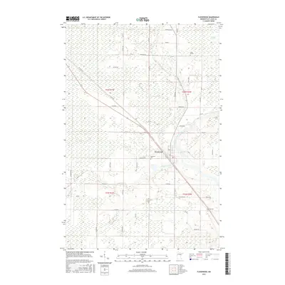 2016 Map of Floodwood, 2016 Print