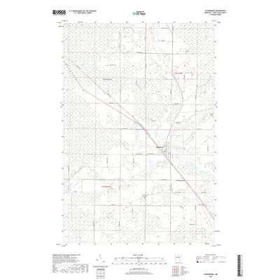 2019 Map of Floodwood, 2019 Print