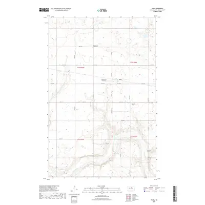 2018 Map of Flora, 2018 Print