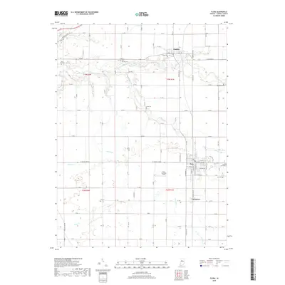 2019 Map of Flora, 2019 Print