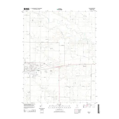2015 Map of Flora, 2015 Print