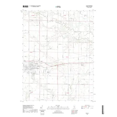 2018 Map of Flora, 2018 Print