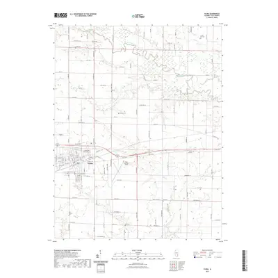2021 Map of Flora, 2021 Print