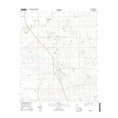 2015 Map of Flora, 2015 Print