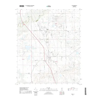 2018 Map of Flora, 2018 Print