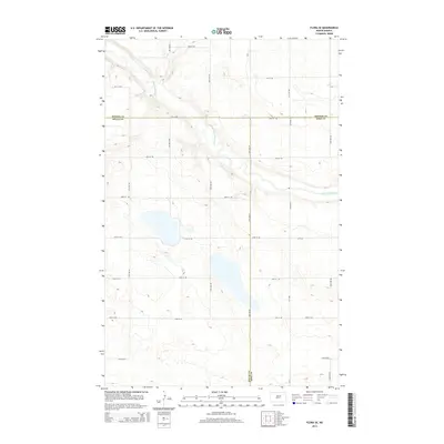 2014 Map of Flora SE, 2014 Print