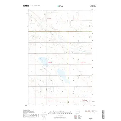 2017 Map of Flora SE, 2017 Print
