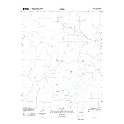 2011 Map of Floral, 2011 Print
