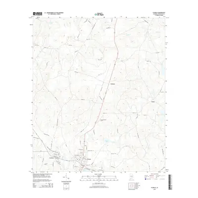 2014 Map of Florala, 2014 Print