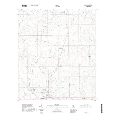 2020 Map of Florala, 2020 Print