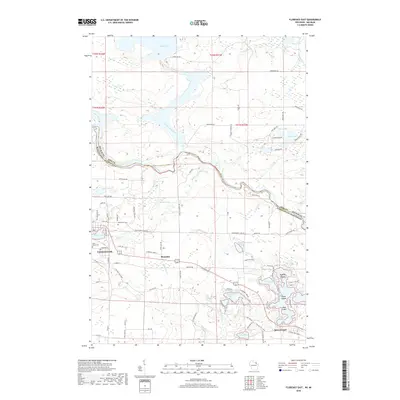 2018 Map of Florence East, 2018 Print