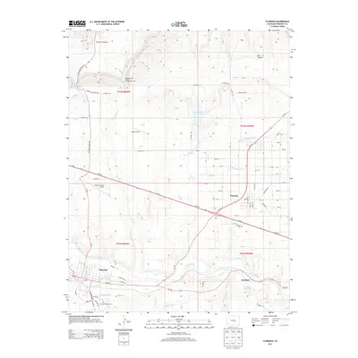 2013 Map of Florence, 2013 Print