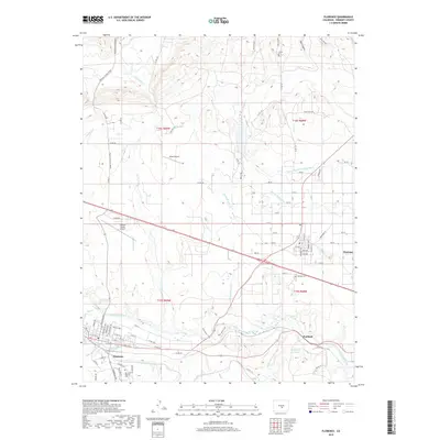 2019 Map of Florence, 2019 Print