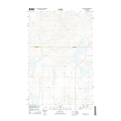 2014 Map of Florence Lake, 2014 Print