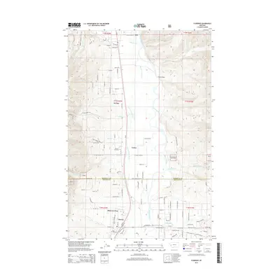 2014 Map of Florence, 2014 Print