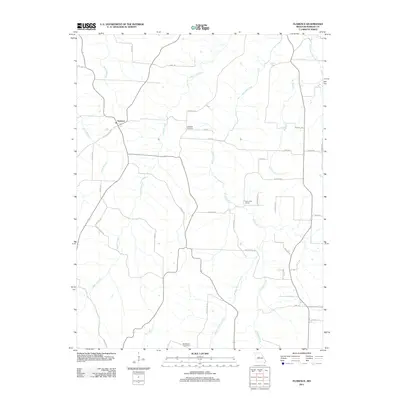 2011 Map of Florence, 2011 Print