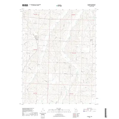 2017 Map of Florence, 2017 Print