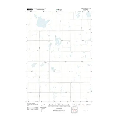 2012 Map of Florence NE, 2012 Print