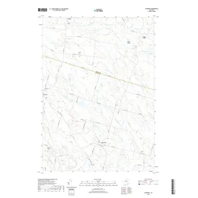 2019 Map of Florence, 2019 Print