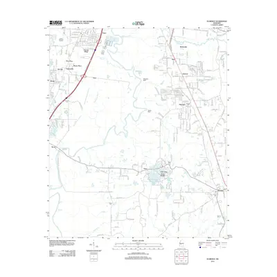 2012 Map of Florence, 2012 Print