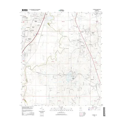 2015 Map of Florence, 2015 Print
