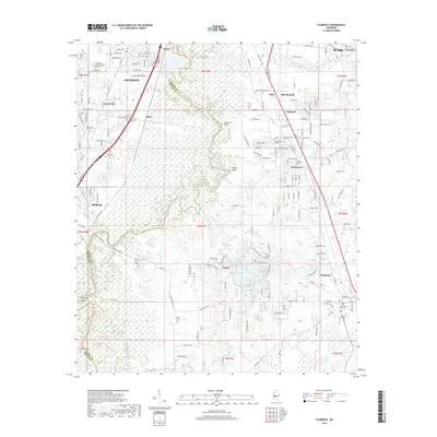 2018 Map of Florence, 2018 Print